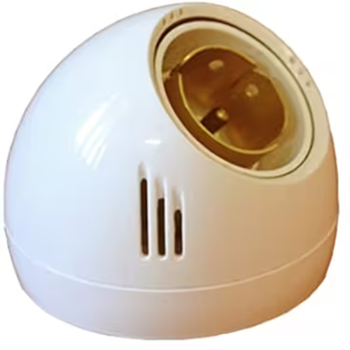 Hosper Round Angle Bulb Holder for Wall  Bulb Holder for Led BulbHEAVY DUTY POLYCARBONATE